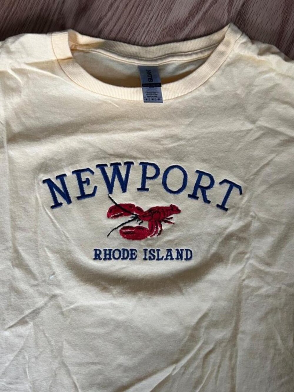 Women's Newport Yellow T-shirt